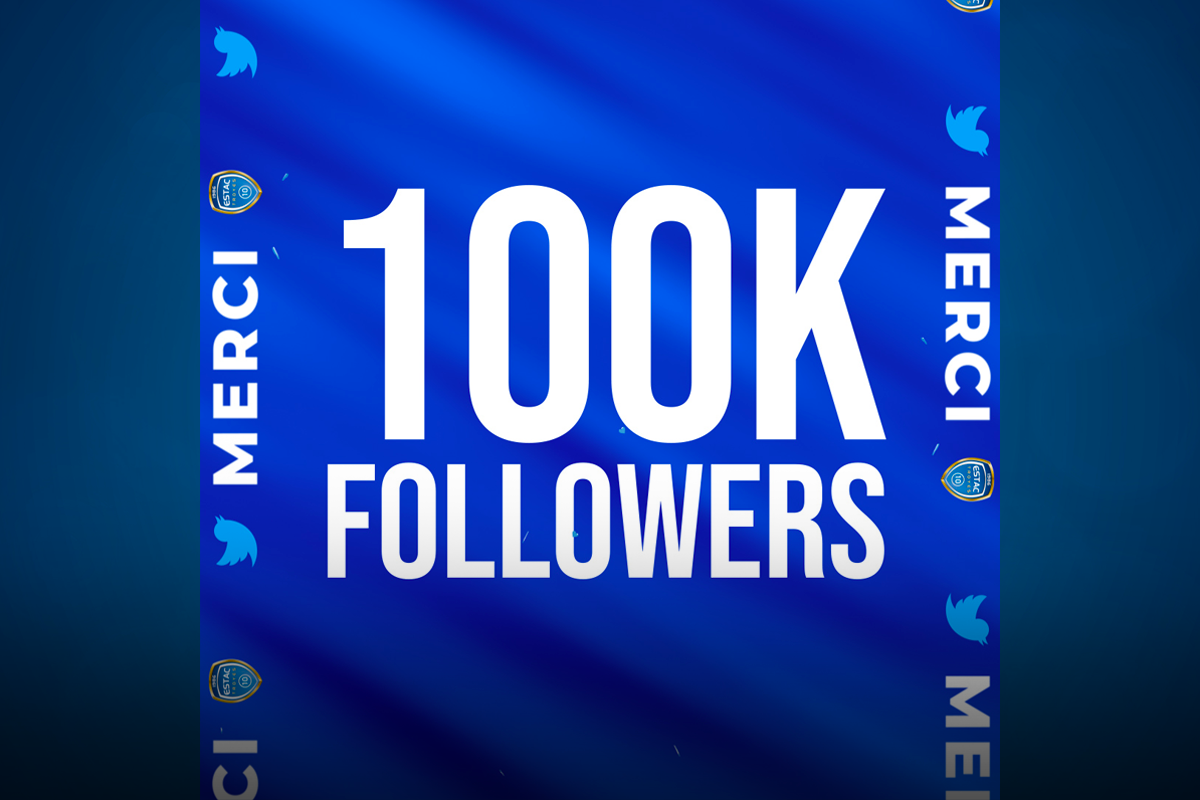 100 000 abonnés sur Twitter ! 